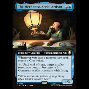 MTG The Mechanist, Aerial Artisan Avatar: The Last Airbender tla#369