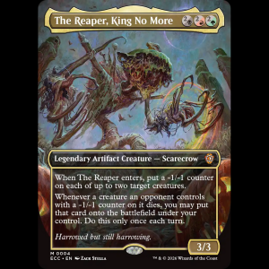 MTG The Reaper, King No More Lorwyn Eclipsed Commander ecc#4
