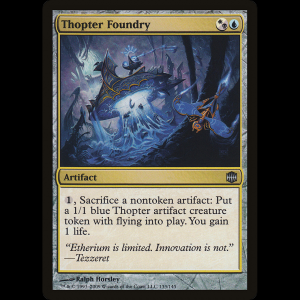 MTG Thopter Foundry Alara Reborn arb#133
