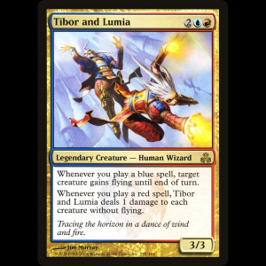 MTG Tibor and Lumia Guildpact gpt#135