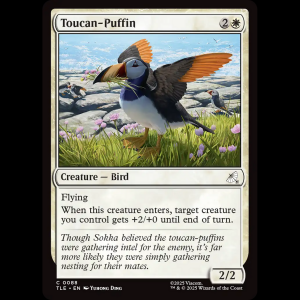 MTG Toucan-Puffin Avatar: The Last Airbender Eternal tle#88