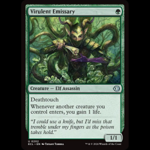 MTG Virulent Emissary Lorwyn Eclipsed ecl#202