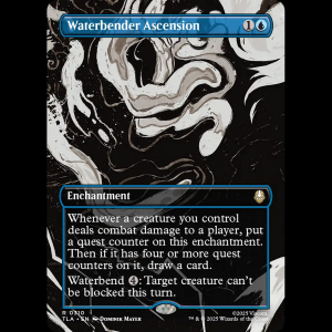MTG Waterbender Ascension Avatar: The Last Airbender tla#310