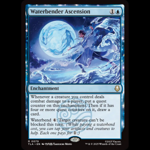 MTG Waterbender Ascension Avatar: The Last Airbender tla#79