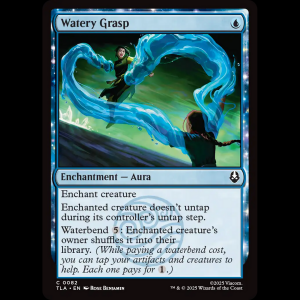 MTG Watery Grasp Avatar: The Last Airbender tla#82