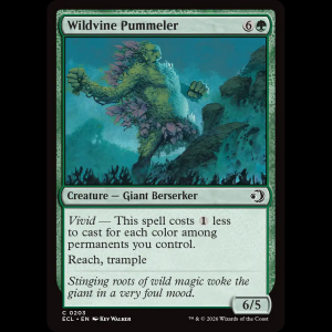 MTG Wildvine Pummeler Lorwyn Eclipsed ecl#203