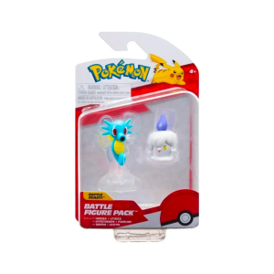 Pokemon Battle Ready Horsea Litwick Jazwares