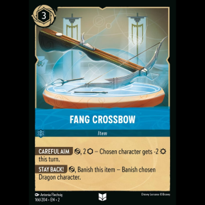Lorcana Fang Crossbow - Rise of the Floodborn 2#166