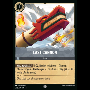 Lorcana Last Cannon - Rise of the Floodborn 2#202