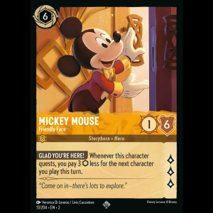 Lorcana Mickey Mouse - Friendly Face - Rise of the Floodborn 2#13