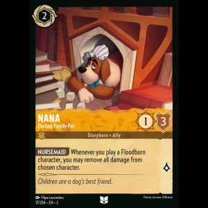 Lorcana Nana - Darling Family Pet - Rise of the Floodborn 2#17