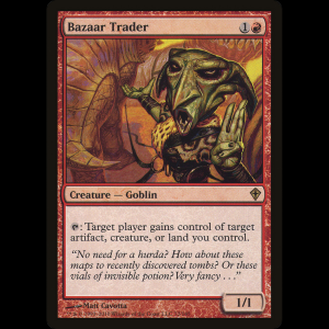 MTG Comerciante del bazar (Bazaar Trader) Worldwake wwk#72