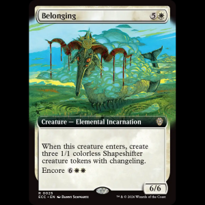 MTG Belonging Lorwyn Eclipsed Commander ecc#25