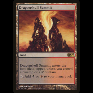 MTG Cumbre Cráneo de Dragón (Dragonskull Summit) Magic 2010 m10#223