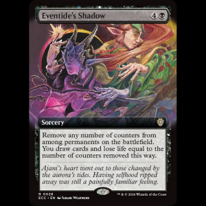 MTG Eventide's Shadow Lorwyn Eclipsed Commander ecc#28