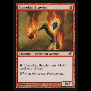 MTG 炎族の喧嘩屋 (Flamekin Brawler) Duel Decks: Jace vs. Chandra dd2#35