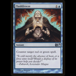 MTG Congelación repentina (Flashfreeze) Magic 2012 m12#52