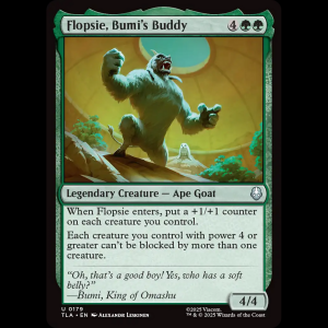MTG Flopsie, Bumi's Buddy Avatar: The Last Airbender tla#179