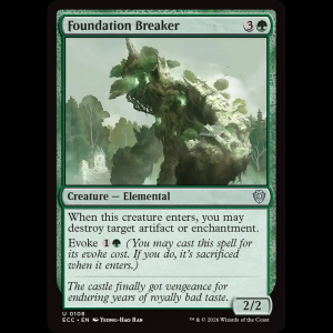 MTG Foundation Breaker Lorwyn Eclipsed Commander ecc#108