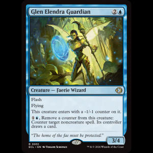 MTG Glen Elendra Guardian Lorwyn Eclipsed ecl#51