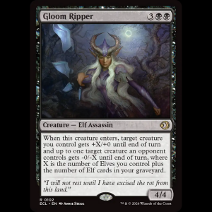MTG Gloom Ripper Lorwyn Eclipsed ecl#102