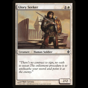 MTG Buscador de gloria (Glory Seeker) Rise of the Eldrazi roe#22