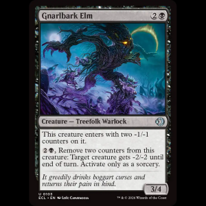 MTG Gnarlbark Elm Lorwyn Eclipsed ecl#103
