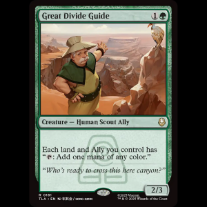 MTG Great Divide Guide Avatar: The Last Airbender tla#181