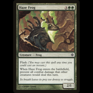 MTG Rana de la bruma (Haze Frog) Rise of the Eldrazi roe#187