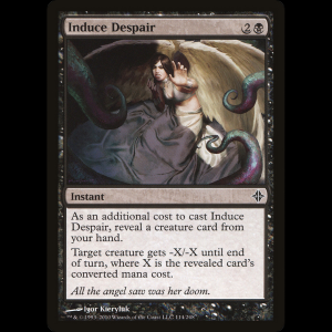 MTG Inducir a la desesperación (Induce Despair) Rise of the Eldrazi roe#114
