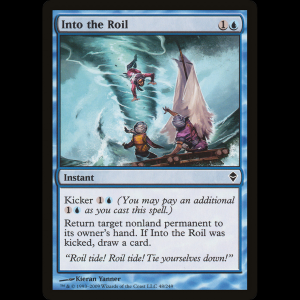 MTG Dentro de la Turbulencia (Into the Roil) Zendikar zen#48