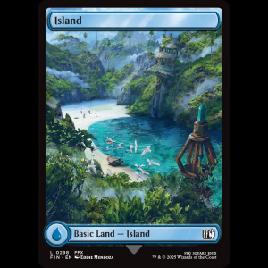 MTG Island Final Fantasy fin#298