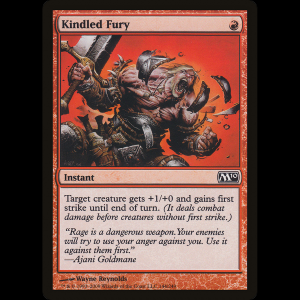 MTG Kindled Fury Magic 2010 m10#144