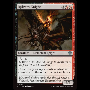 MTG Kulrath Knight Lorwyn Eclipsed Commander ecc#126