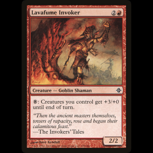 MTG Invocador de vapores de lava (Lavafume Invoker) Rise of the Eldrazi roe#155