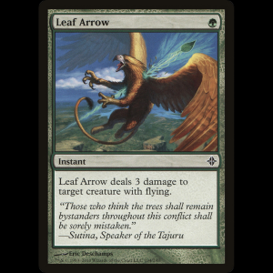 MTG Flecha de hoja (Leaf Arrow) Rise of the Eldrazi roe#194