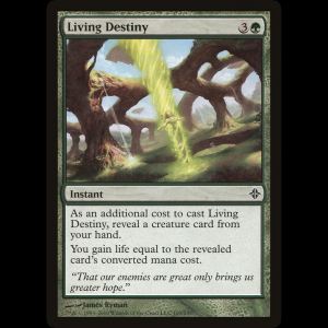 MTG Destino viviente (Living Destiny) Rise of the Eldrazi roe#195