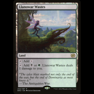 MTG Llanowar Wastes The Brothers' War bro#264