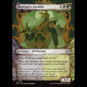 MTG Morcant's Loyalist Lorwyn Eclipsed ecl#341