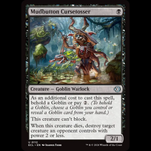 MTG Mudbutton Cursetosser Lorwyn Eclipsed ecl#112