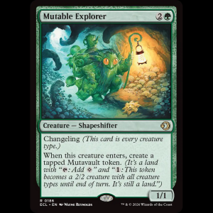 MTG Mutable Explorer Lorwyn Eclipsed ecl#186