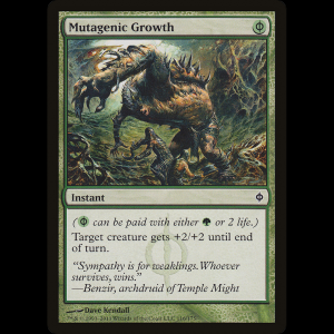 MTG Crecimiento mutagénico (Mutagenic Growth) New Phyrexia nph#116