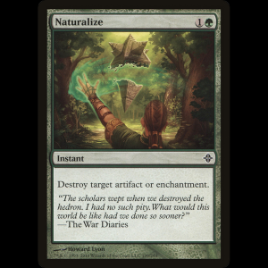 MTG Naturalizar (Naturalize) Rise of the Eldrazi roe#199
