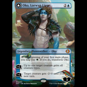 MTG Oko, Lorwyn Liege // Oko, Shadowmoor Scion Lorwyn Eclipsed ecl#287