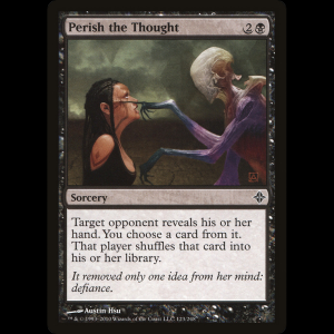 MTG Ni pensarlo (Perish the Thought) Rise of the Eldrazi roe#123