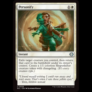 MTG Personify Lorwyn Eclipsed ecl#28