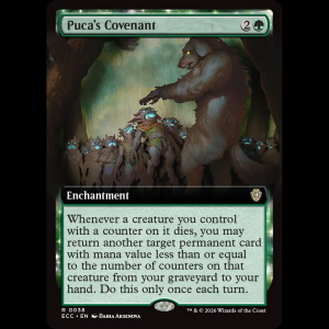 MTG Puca's Covenant Lorwyn Eclipsed Commander ecc#38