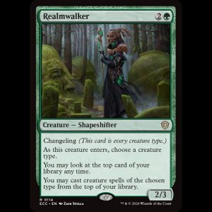 MTG Realmwalker Lorwyn Eclipsed Commander ecc#114