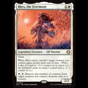MTG Rhys, the Evermore Lorwyn Eclipsed ecl#32