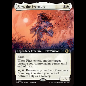 MTG Rhys, the Evermore Lorwyn Eclipsed ecl#354